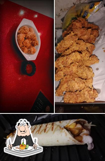 Meals at CFC- crispy Fried chicken & Kabab