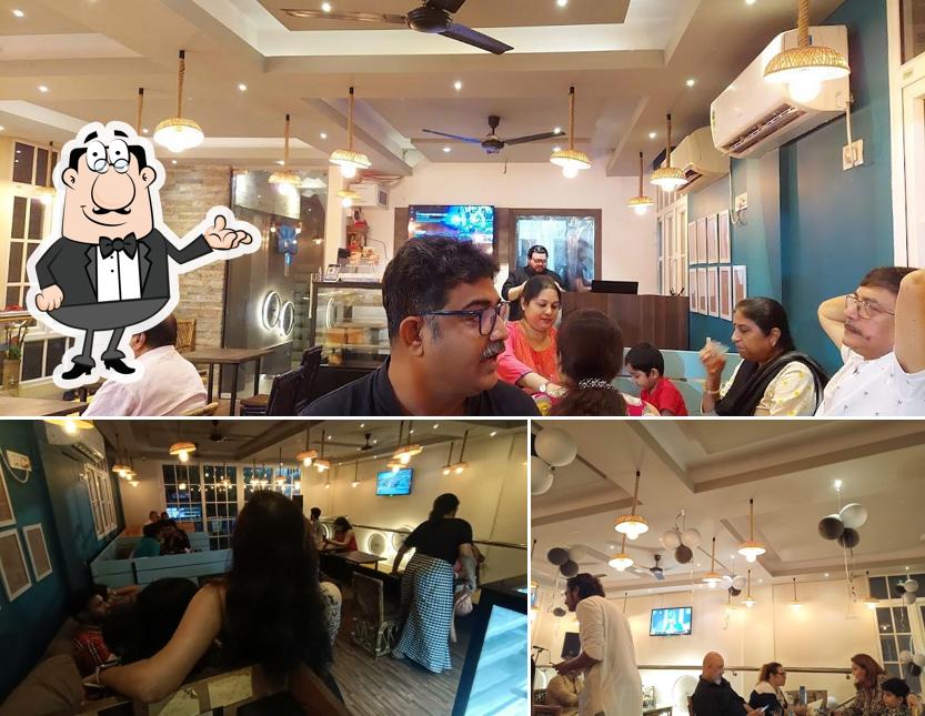 The interior of Cheesecake Factory - Cafe Vairagi