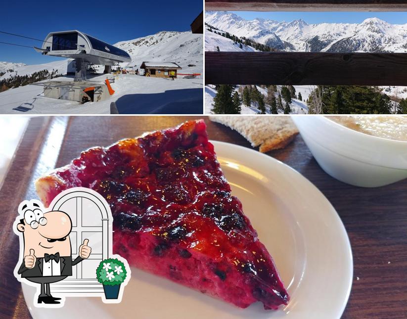 Tra le diverse cose da Restaurant de Combatseline si possono trovare la esterno e cibo Tra le diverse cose da Restaurant de Combatseline si possono trovare la esterno e cibo