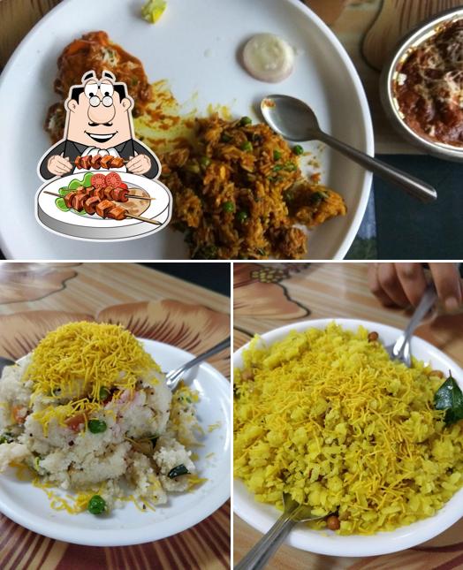 Food at Flamingo. Restaurant