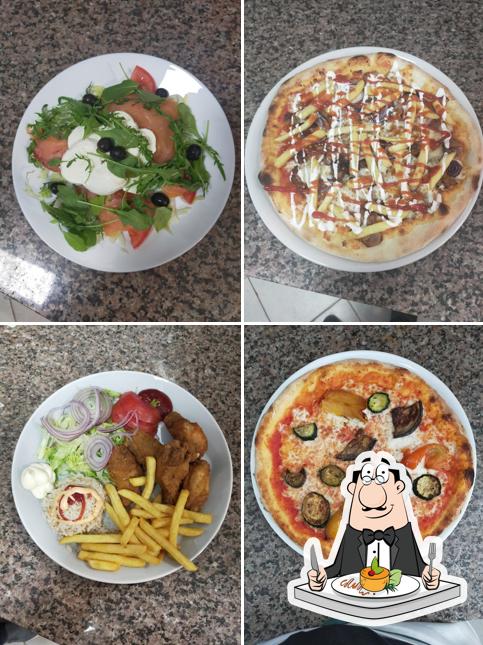 Lumache al Horas Kebab pizza