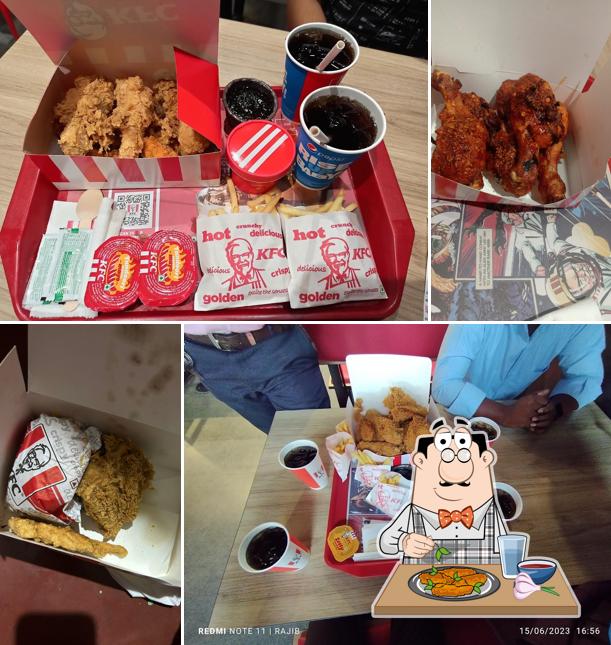 Chicken wings at KFC