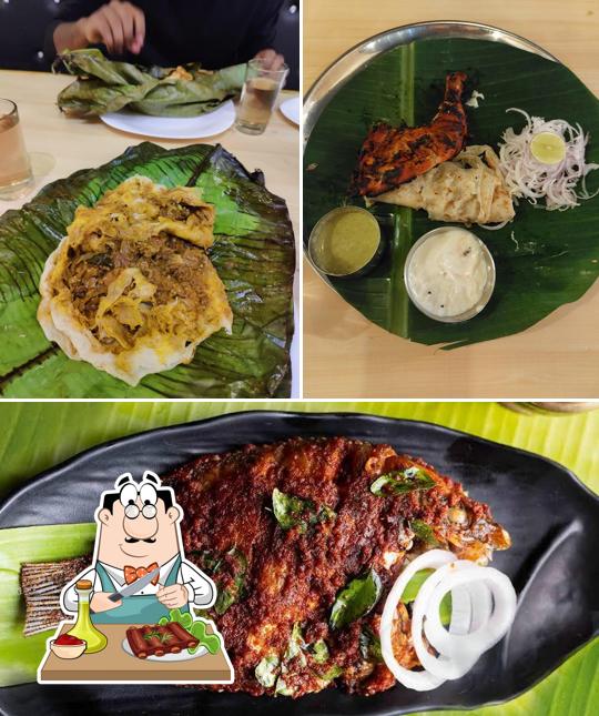 Try out meat meals at Aahara