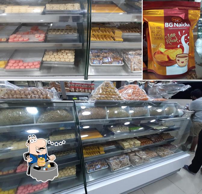 Meals at BG Naidu Sweets Shop Tolgate Trichy