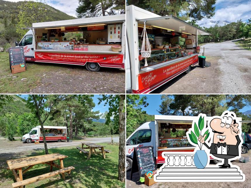 Chomp Chomp Food Truck dans la Vallée de l'Ubaye