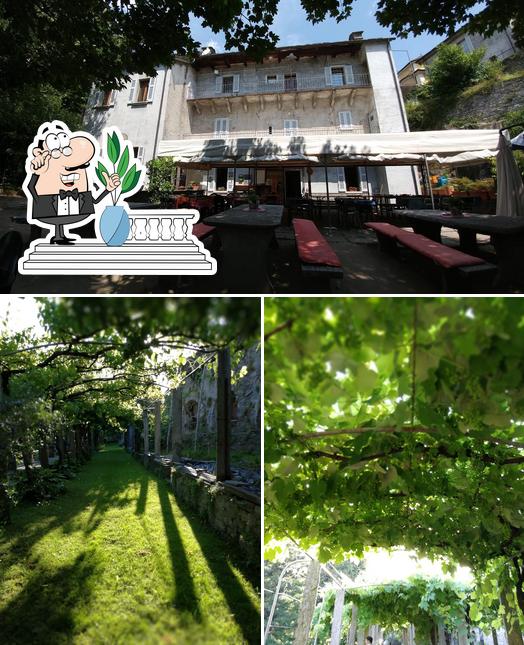 Gli esterni di Trattoria Sacro Monte - nuova gestione