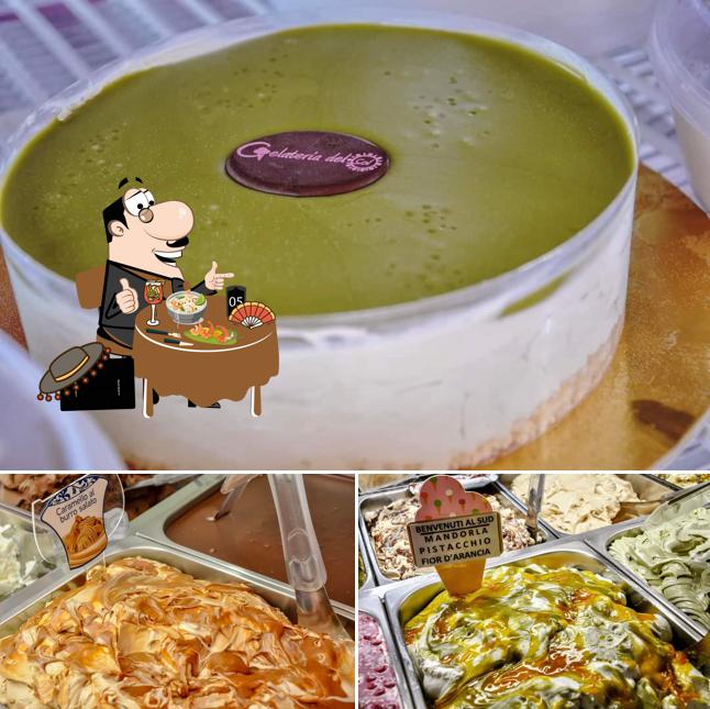Platti al Gelateria Del Sol