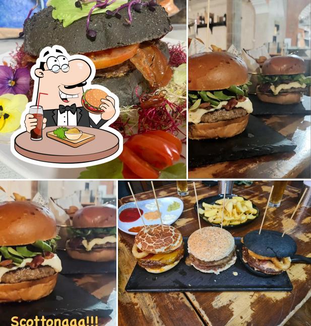 Concediti un bell'hamburger a Il Brillo Parlante