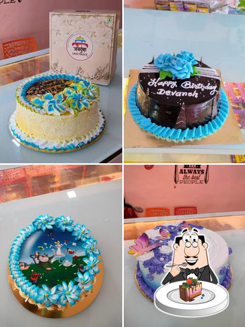 Chocolate cake at Jagdamba Cake Palace Mehkar Maharastra