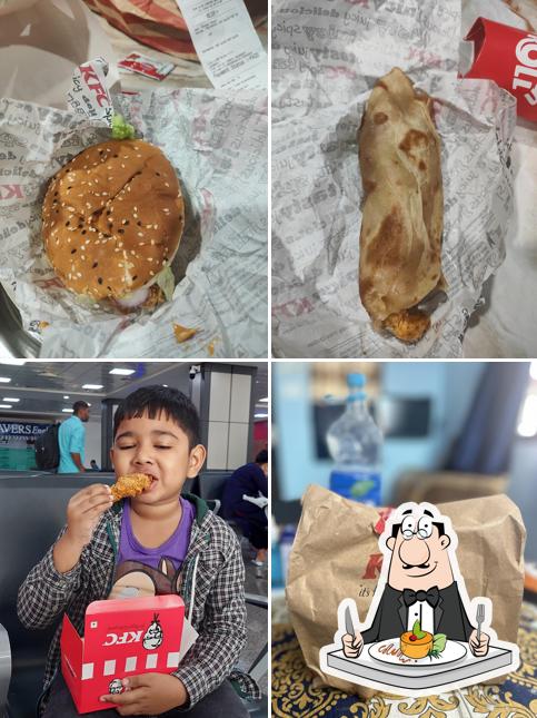 Food at KFC VSI Airport