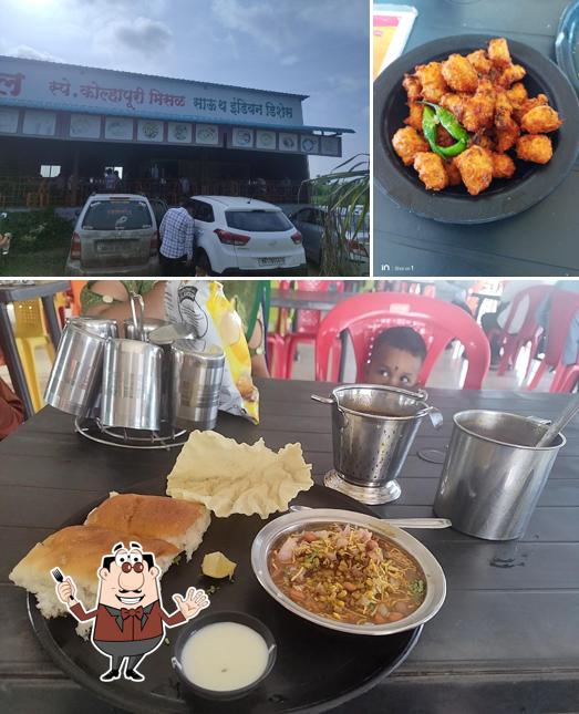 Food at Rajkamal misal