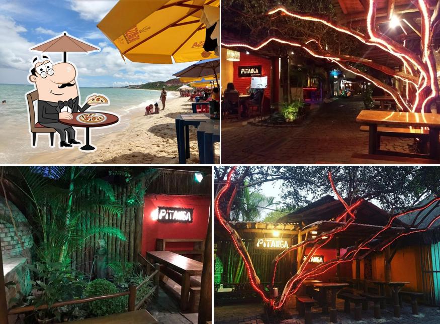 Você pode espairecer no exterior Pitanga