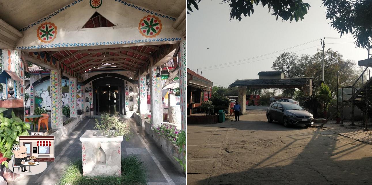 You can get some fresh air outside Chulha Chouki Restaurant