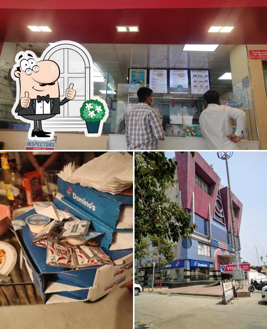 The exterior of Domino's Pizza Sector 31, Faridabad