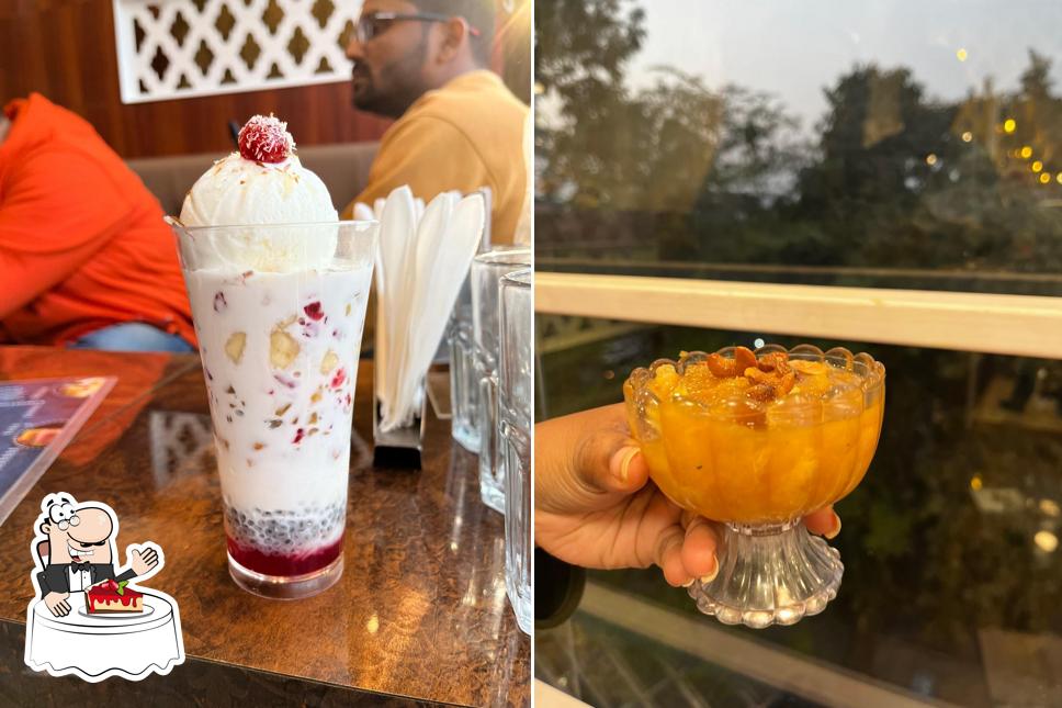 Barkaas Indo-Arabic Restaurant serves a range of desserts