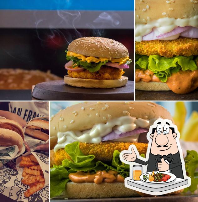Food at Burger Singh