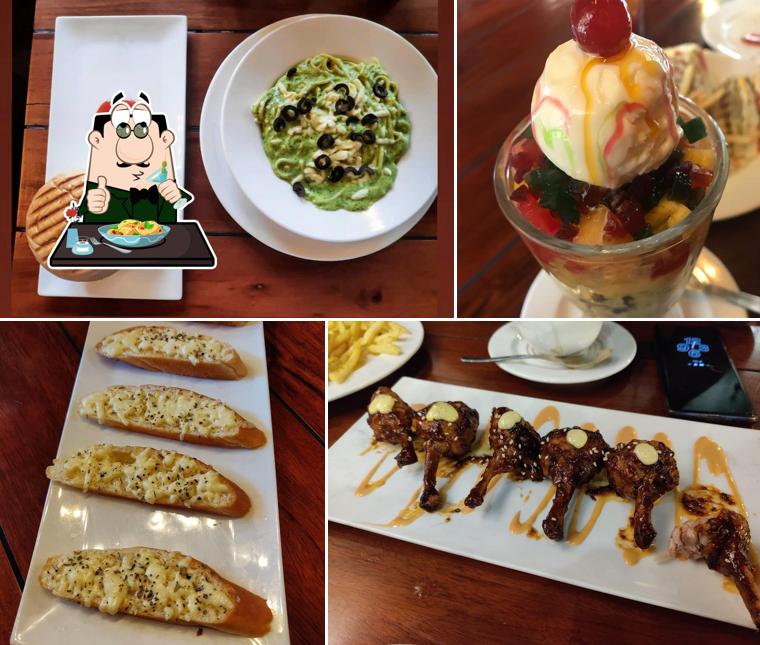 Food at Cafe Buns and Beans