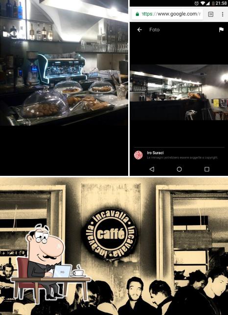Gli interni di Caffè InCavalla