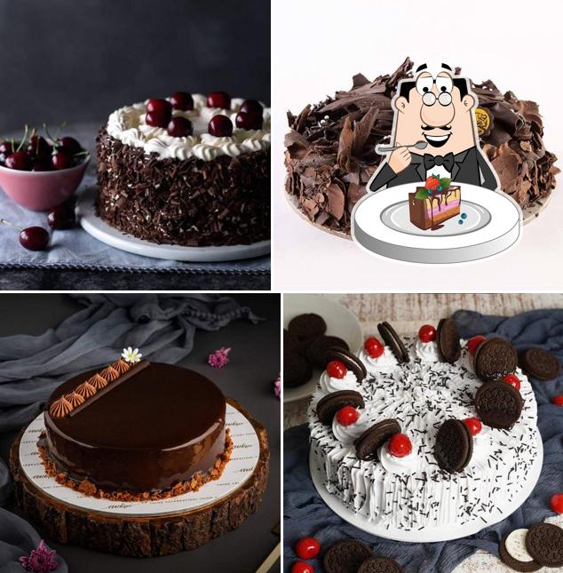 Chocolate cake at Cake Corner