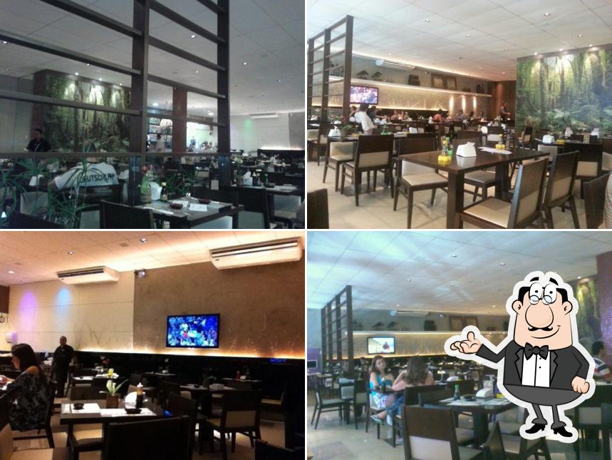 Veja imagens do interior do Casa do Frango Sushibar