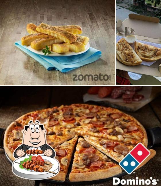 Food at Domino's Pizza