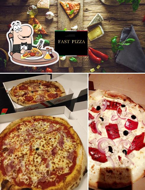 Choisissez des pizzas à Fast Pizza