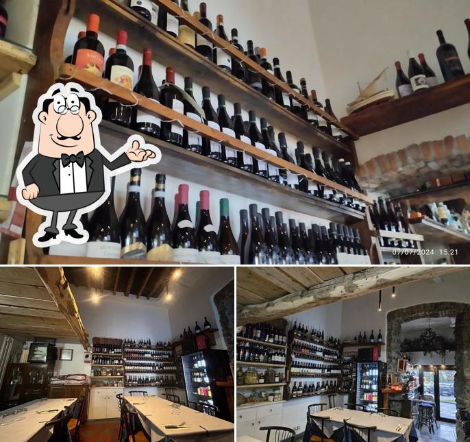 Dai un'occhiata agli interni di Osteria Tavernetta