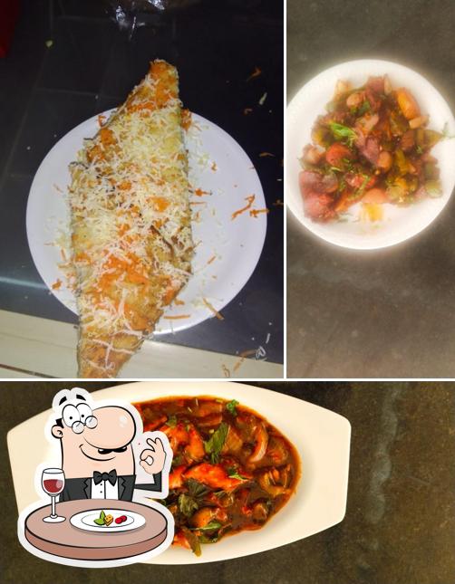 Food at Paradise Restaurant