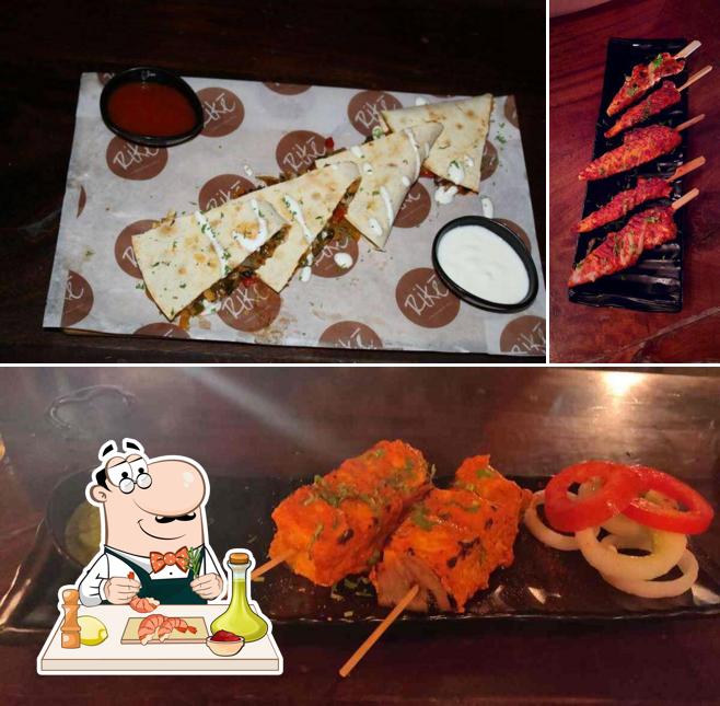 Order seafood at Rikē - Terrace Bar & Grill