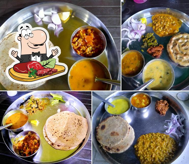 Pick meat meals at Arbuda Tea Stall - Gujarati, Kathiyawadi, Rajasthani BHOJNALAY