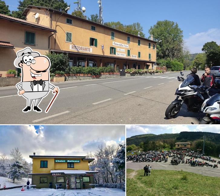Guarda gli esterni di Bar Chalet Raticosa