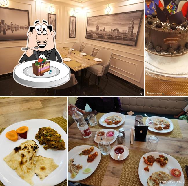 Chocolate cake at Crown 7