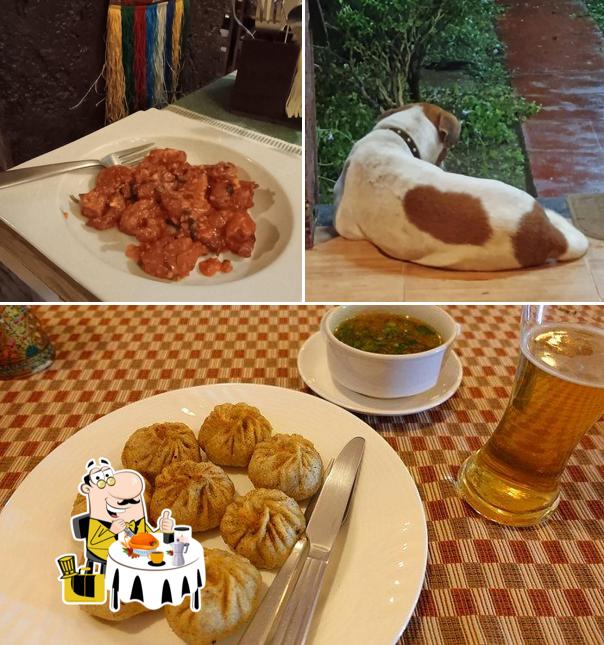Food at Himalaya Bar and restaurant
