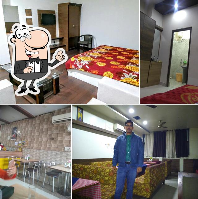 The interior of Rajputana Hotel