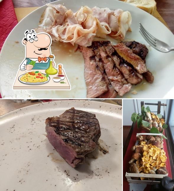 Cibo al Ristorante La Tana del Lucio