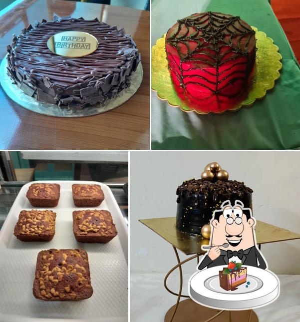 Chocolate cake at Mr & Mrs Delicious