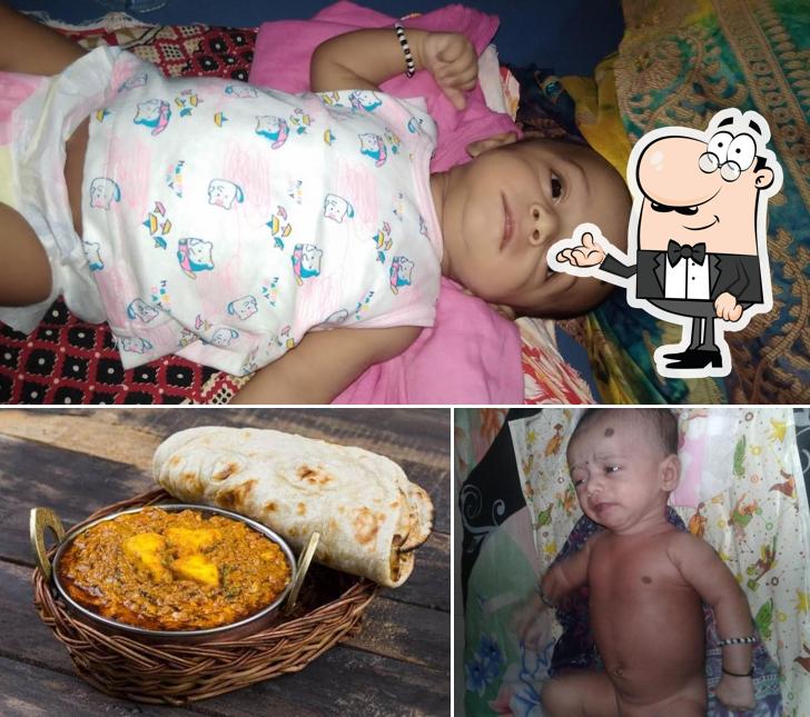 The picture of Patel Lunch Home’s interior and food