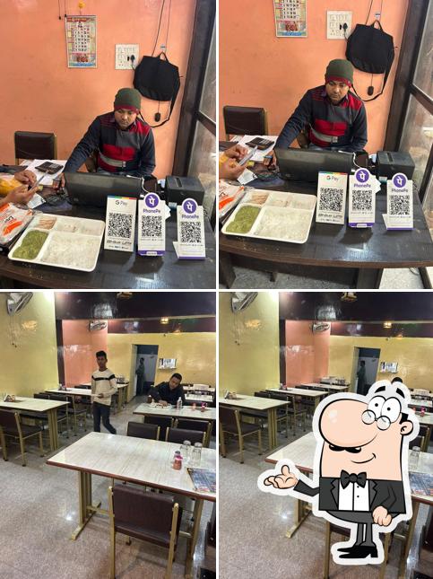 The interior of Shahi Champaran Meat House