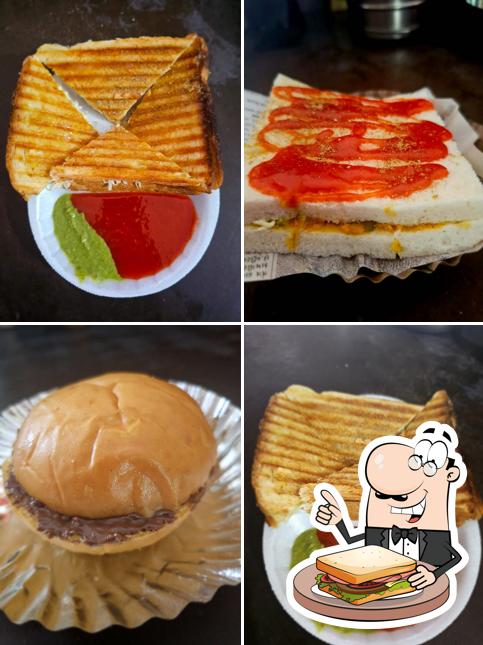 Grilled cheese sandwich at Shreenath Sandwich & Pizza