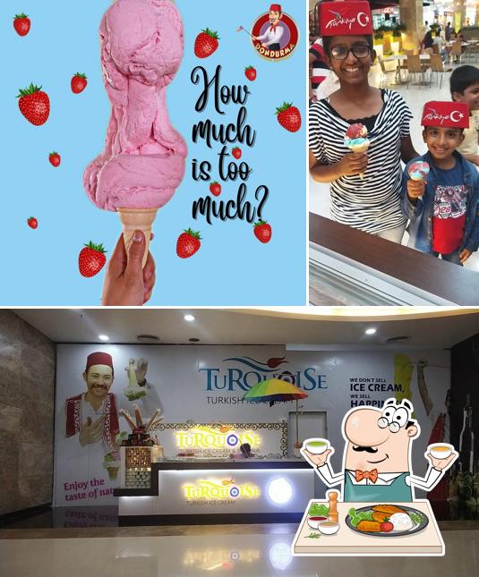 This is the photo displaying food and interior at Turkish ice cream and sweets