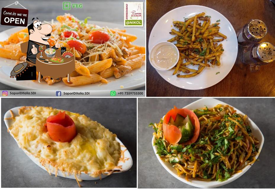 Food at Sapori D'Italia - Cafe in Nikol