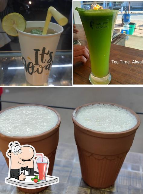 Enjoy a drink at Tea Time