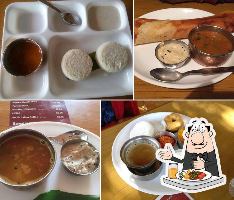 Meals at Udupi Cafe Bangalore Idli