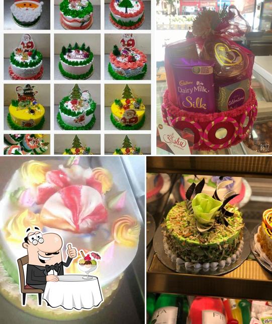 Ashu Sweets serves a range of desserts