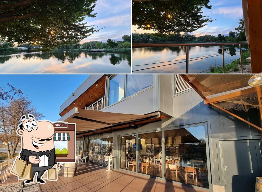 Gli esterni di NOE Wine Bar & Restaurant