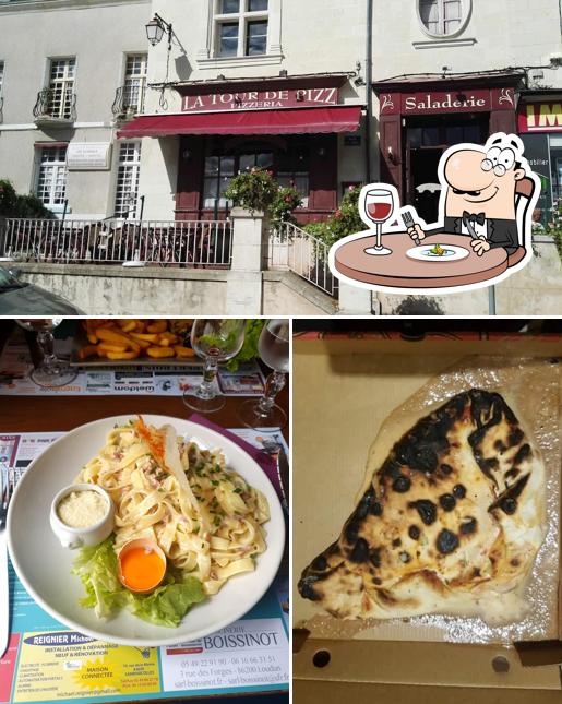 La photo de la nourriture et extérieur concernant La Tour de Pizz