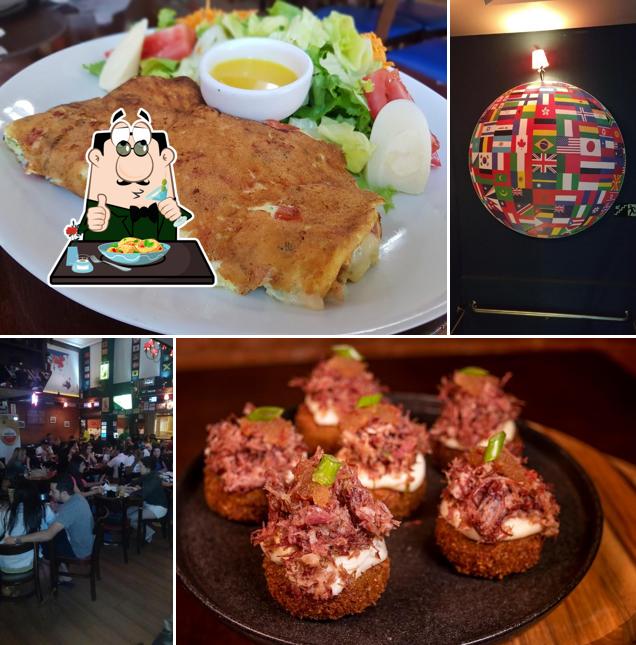 Platos en Flag The Bar