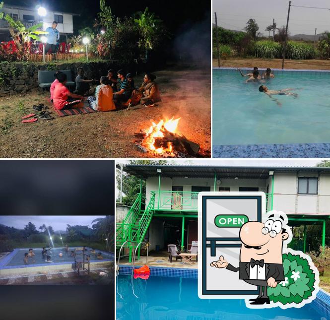 The exterior of Bagade Farm House Best Budget Farm Houses near Mumbai affordable farm houses near mumbai pune