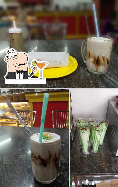 Try a drink from the menu