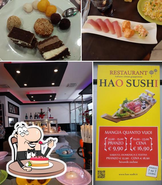 Hao Sushi serve un'ampia gamma di dessert